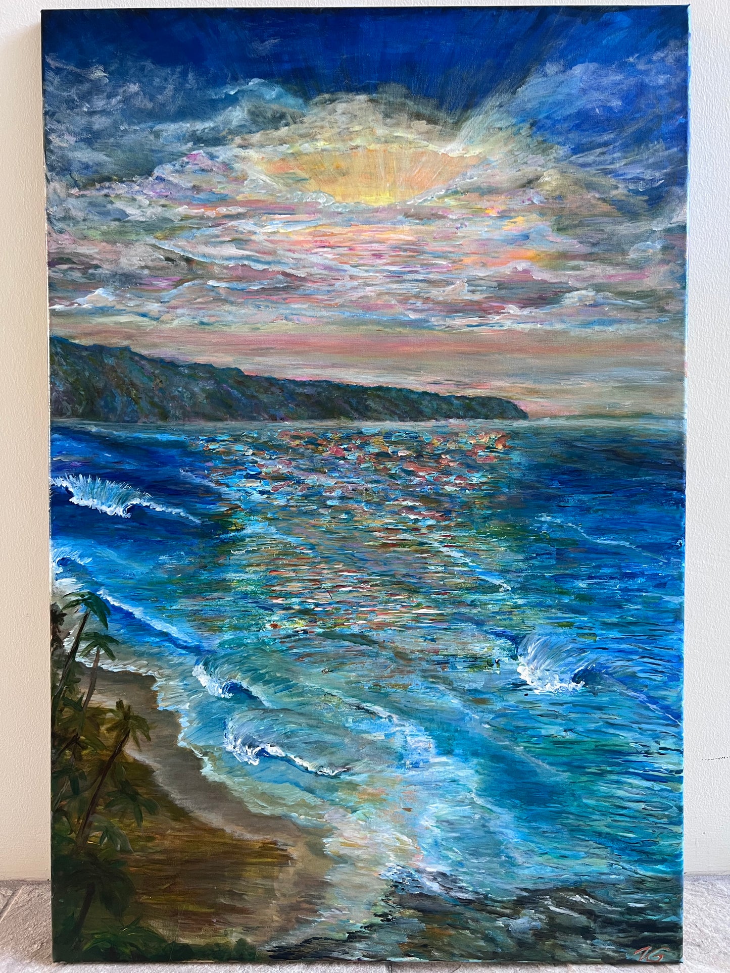 "Haleiwa Glow" –  Original Painting