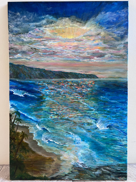 "Haleiwa Glow" –  Original Painting